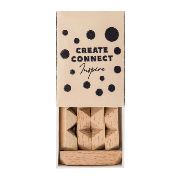 R08866.13 - Mini układanka logiczna Brainy, beżowy 