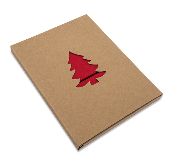 X08871.08 - Filcowe kieszonki na sztućce Tweegy, czerwony 