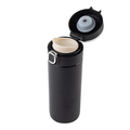 R08438.02 - Kubek próżniowy z termometrem Bounce 420ml, czarny 